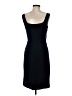 Magaschoni Solid Black Blue Cocktail Dress Size 6 - photo 2