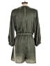 Zara Solid Green Romper Size M - photo 2