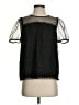 J.Crew Factory Store 100% Polyester Black Short Sleeve Blouse Size S - photo 1