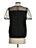 J.Crew Factory Store 100% Polyester Black Short Sleeve Blouse Size S - photo 2