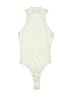 Fashion Nova Green White Bodysuit Size XS - photo 1