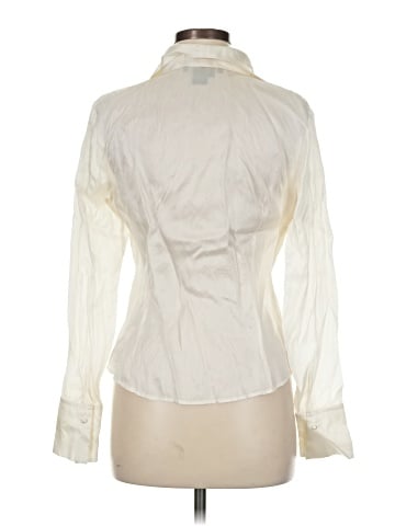 Etcetera Long Sleeve Silk Top (view 2)
