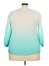 Assorted Brands Teal 3/4 Sleeve Blouse Size 2X - photo 2