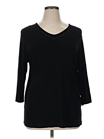 Kathy Ireland 3/4 Sleeve Top (view 1)
