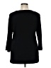 Kathy Ireland Black 3/4 Sleeve Top Size XL (estimated) - photo 2