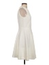 Rebecca Taylor Solid Ivory Cocktail Dress Size 4 - photo 4
