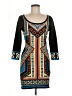 Flying Tomato 100% Polyester Graphic Black Casual Dress Size M - photo 1