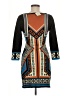 Flying Tomato 100% Polyester Graphic Black Casual Dress Size M - photo 2
