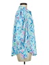 BTFBM 100% Polyester Print Blue Long Sleeve Blouse Size M - photo 4