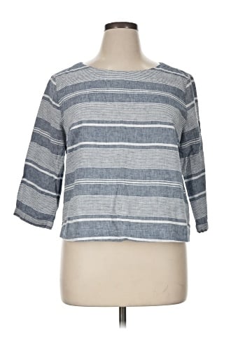 Sigrid Olsen 3/4 Sleeve T-Shirt (view 1)