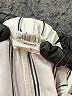 Sienna Sky 100% Polyester Stripes Ivory White Casual Pants Size S - photo 4