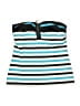 MICHAEL Michael Kors Stripes Blue Swimsuit Top Size S - photo 1