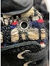 Chanel Solid Checkered-gingham Color Block Fair Isle Plaid Tweed Black Sneakers Size EU 38 1/2 - photo 5