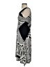 Robert Kitchen Graphic Gray Casual Dress Size S - photo 5