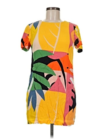 Olivaceous Casual Dress (view 1)