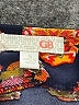 GB 100% Polyester Print Orange Casual Dress Size S - photo 7