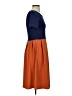 Lularoe Color Block Orange Casual Dress Size S - photo 4