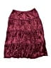 Lily Bleu 100% Polyester Solid Burgundy Skirt Size 16 - photo 1