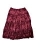 Lily Bleu 100% Polyester Solid Burgundy Skirt Size 16 - photo 2