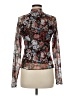 Assorted Brands Floral Brown Long Sleeve Blouse Size M - photo 2