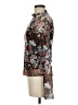 Assorted Brands Floral Brown Long Sleeve Blouse Size M - photo 5