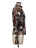 Assorted Brands Floral Brown Long Sleeve Blouse Size M - photo 4