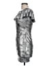 Assorted Brands Metallic Silver Cocktail Dress Size 10 - photo 5