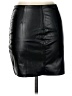 Assorted Brands Black Faux Leather Skirt Size L - photo 2