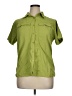 Redington 100% Nylon Green Short Sleeve Blouse Size XL - photo 1