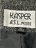 Kasper A.S.L. 100% Polyester Tweed Gray Blazer Size 6 Petite - photo 6