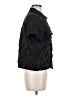 DKNY Black Short Sleeve Button-Down Shirt Size M - photo 4