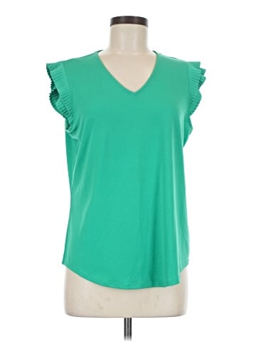 Adrianna Papell Sleeveless T-Shirt (view 1)
