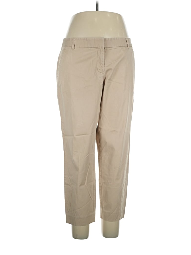 Pre-owned J.crew Factory Store Khaki Pant In Tan
