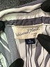 Universal Thread Stripes Gray Short Sleeve Blouse Size XL - photo 7