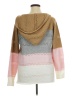 Unbranded 100% Acrylic Color Block Tan Cardigan Size 1X - photo 2