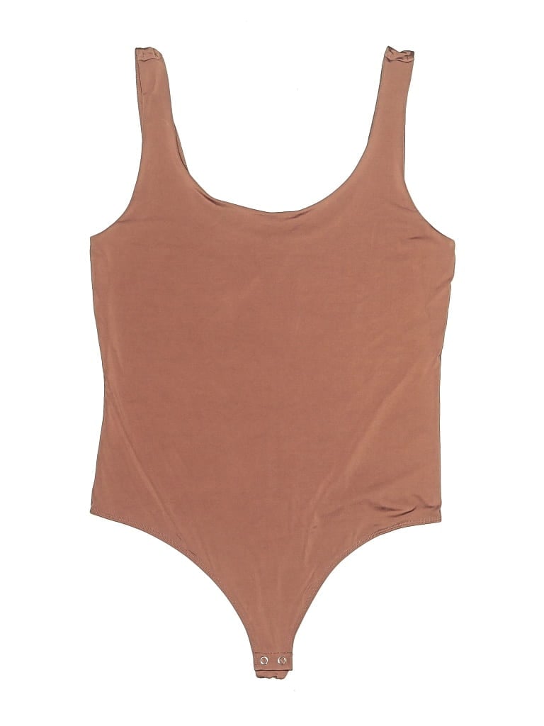 Pre-owned Express Bodysuit In Brown