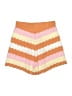 Unbranded Chevron-herringbone Orange Shorts Size M - photo 2