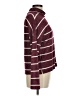 SO Stripes Burgundy Turtleneck Sweater Size M - photo 4