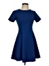 Forever 21 Solid Blue Casual Dress Size S - photo 1