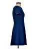 Forever 21 Solid Blue Casual Dress Size S - photo 4