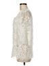 XCVI Ivory 3/4 Sleeve Blouse Size M - photo 5