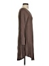 dearcase Solid Brown Casual Dress Size S - photo 4