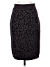St. John Animal Print Black Formal Skirt Size S - photo 1