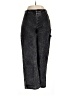 LACAUSA 100% Cotton Black Jeans Size 8 - photo 1