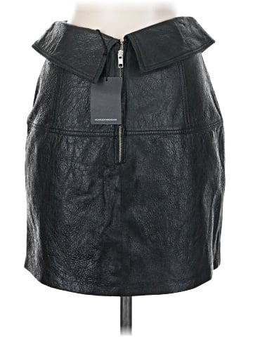 Chrissy Teigen x Revolve Leather Skirt (view 2)