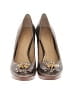 Coach 100% Leather Gold Heels Size 7 1/2 - photo 2