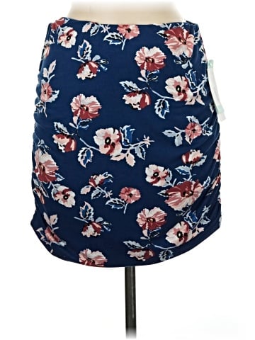 French Grey Casual Skirt (view 1)