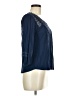 Jolt 100% Rayon Blue 3/4 Sleeve Blouse Size M - photo 4