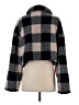Shein Plaid Gray Faux Fur Jacket Size 4 - photo 2