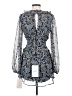 City Studio Paisley Blue Cocktail Dress Size S - photo 2